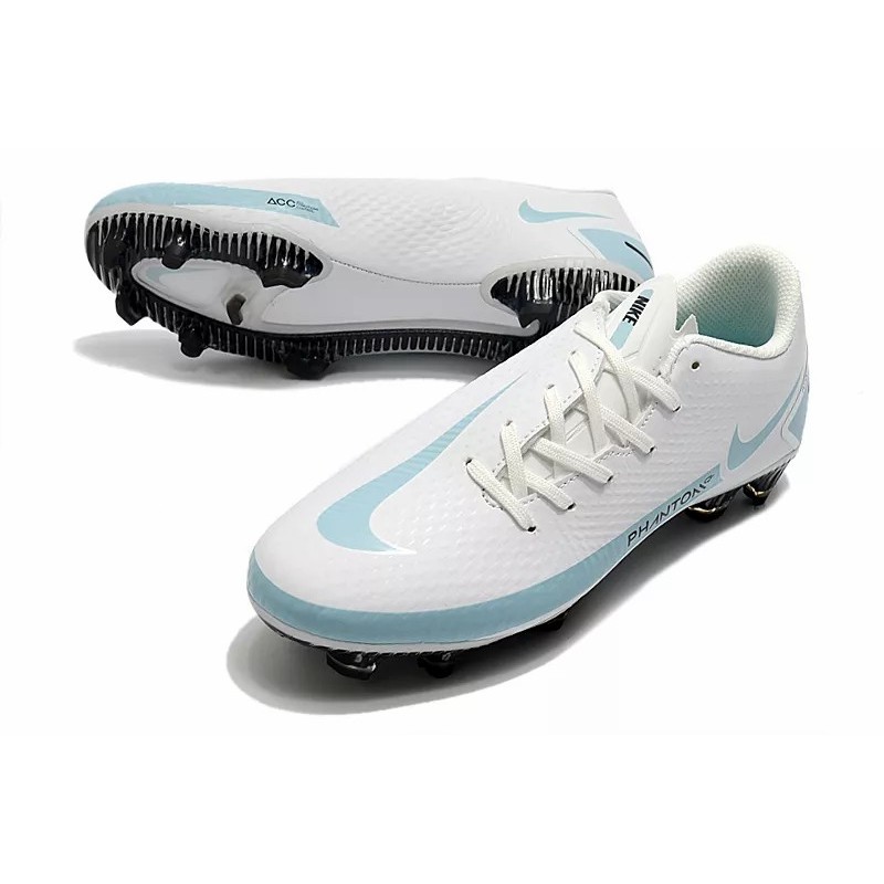 Botas de Fútbol Nike Phantom GT FG Blanco&Azul Claro / Blanco&Amarillo / Rosa / Negro&Rosa / Blanco&Negro / Azul / Negro&Rojo (#39~#45)