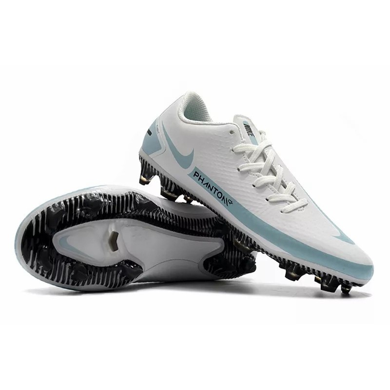 Botas de Fútbol Nike Phantom GT FG Blanco&Azul Claro / Blanco&Amarillo / Rosa / Negro&Rosa / Blanco&Negro / Azul / Negro&Rojo (#39~#45)
