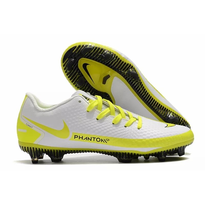 Botas de Fútbol Nike Phantom GT FG Blanco&Azul Claro / Blanco&Amarillo / Rosa / Negro&Rosa / Blanco&Negro / Azul / Negro&Rojo (#39~#45)