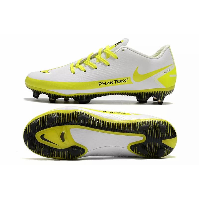 Botas de Fútbol Nike Phantom GT FG Blanco&Azul Claro / Blanco&Amarillo / Rosa / Negro&Rosa / Blanco&Negro / Azul / Negro&Rojo (#39~#45)