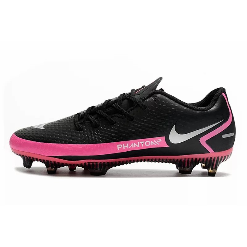 Botas de Fútbol Nike Phantom GT FG Blanco&Azul Claro / Blanco&Amarillo / Rosa / Negro&Rosa / Blanco&Negro / Azul / Negro&Rojo (#39~#45)