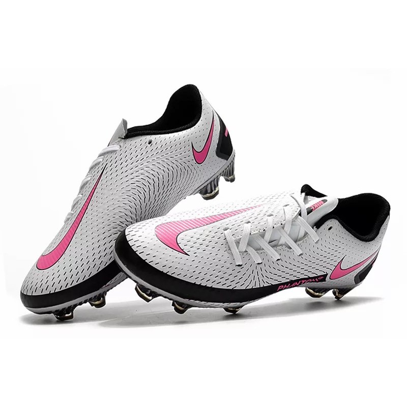 Botas de Fútbol Nike Phantom GT FG Blanco&Azul Claro / Blanco&Amarillo / Rosa / Negro&Rosa / Blanco&Negro / Azul / Negro&Rojo (#39~#45)