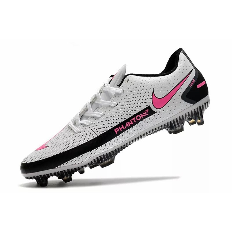 Botas de Fútbol Nike Phantom GT FG Blanco&Azul Claro / Blanco&Amarillo / Rosa / Negro&Rosa / Blanco&Negro / Azul / Negro&Rojo (#39~#45)