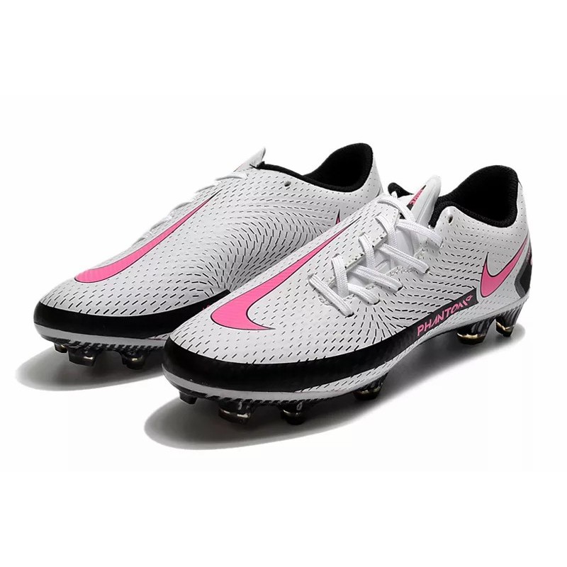 Botas de Fútbol Nike Phantom GT FG Blanco&Azul Claro / Blanco&Amarillo / Rosa / Negro&Rosa / Blanco&Negro / Azul / Negro&Rojo (#39~#45)