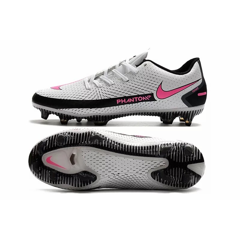 Botas de Fútbol Nike Phantom GT FG Blanco&Azul Claro / Blanco&Amarillo / Rosa / Negro&Rosa / Blanco&Negro / Azul / Negro&Rojo (#39~#45)