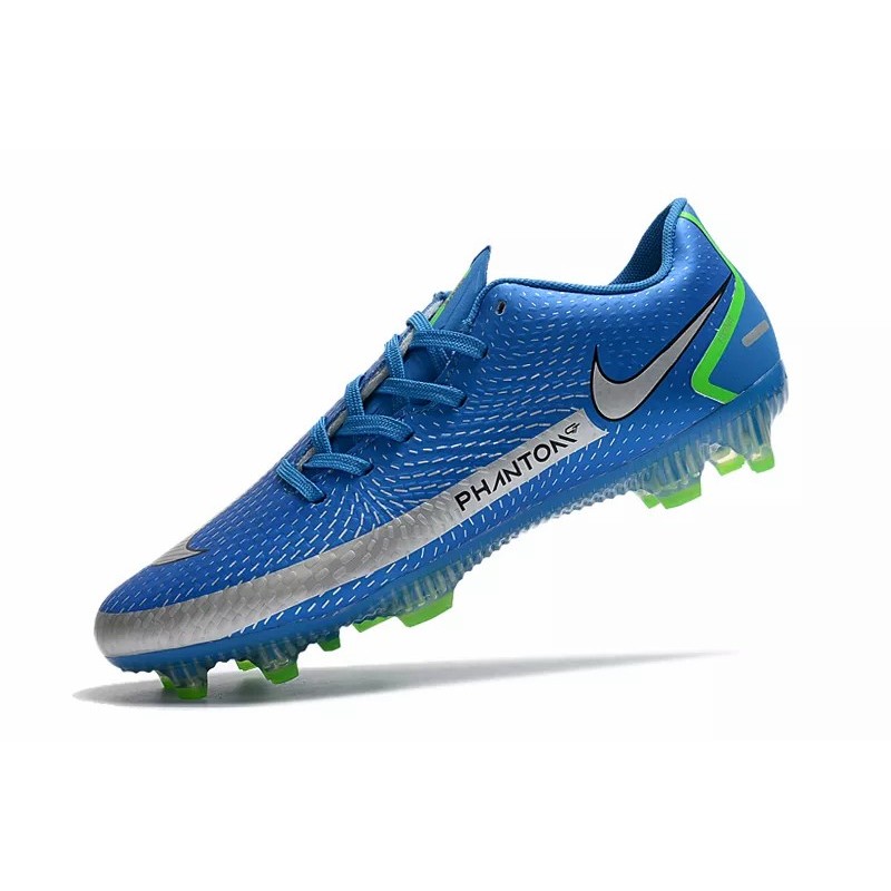 Botas de Fútbol Nike Phantom GT FG Blanco&Azul Claro / Blanco&Amarillo / Rosa / Negro&Rosa / Blanco&Negro / Azul / Negro&Rojo (#39~#45)