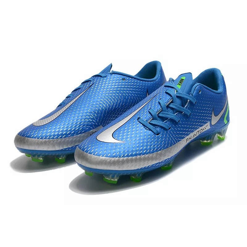 Botas de Fútbol Nike Phantom GT FG Blanco&Azul Claro / Blanco&Amarillo / Rosa / Negro&Rosa / Blanco&Negro / Azul / Negro&Rojo (#39~#45)