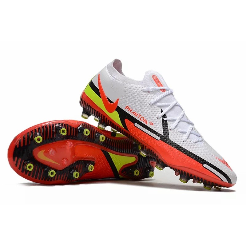 Botas de Fútbol Nike Phantom GT II Elite AG-Pro Blanco&Rojo (#39~#45)
