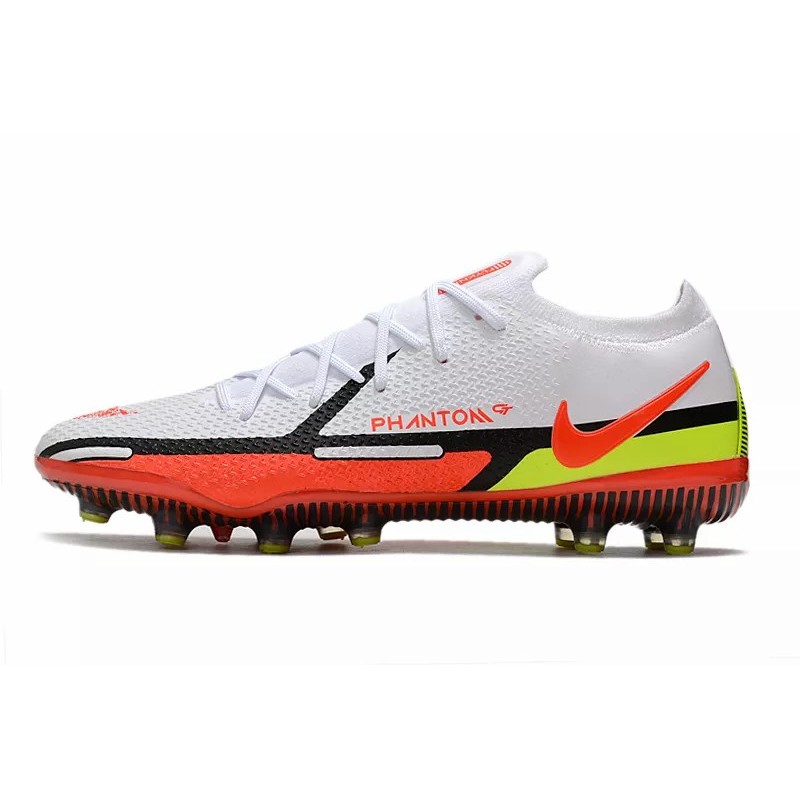 Botas de Fútbol Nike Phantom GT II Elite AG-Pro Blanco&Rojo (#39~#45)