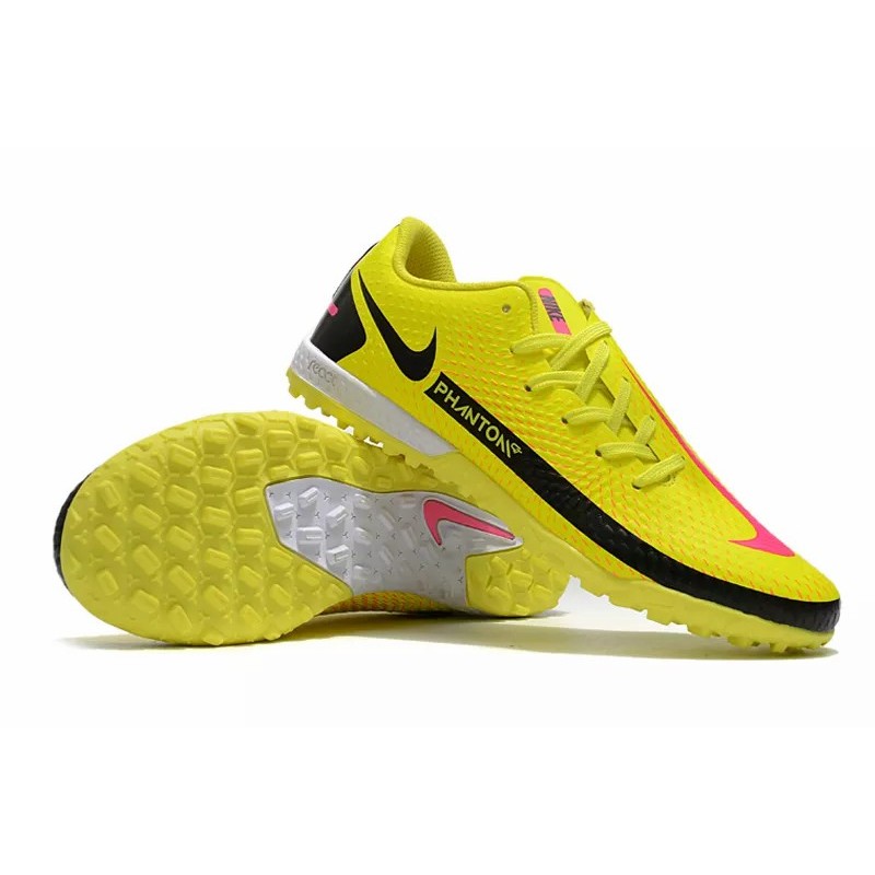 Botas de Fútbol Nike Phantom GT TF Amarillo / Blanco&Azul Claro / Rosa / Negro&Rojo / Blanco&Negro / Azul / Negro&Rosa (#39~#45)