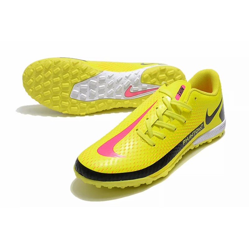 Botas de Fútbol Nike Phantom GT TF Amarillo / Blanco&Azul Claro / Rosa / Negro&Rojo / Blanco&Negro / Azul / Negro&Rosa (#39~#45)