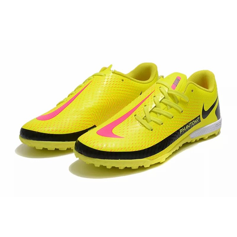 Botas de Fútbol Nike Phantom GT TF Amarillo / Blanco&Azul Claro / Rosa / Negro&Rojo / Blanco&Negro / Azul / Negro&Rosa (#39~#45)