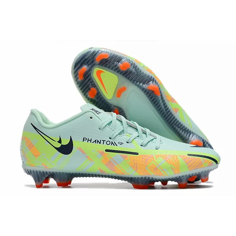 Botas de Fútbol Nike Phantom GT2 FG Celeste / Verde Claro / Blanco / Naranja / Azul&Blanco / Negro / Verde / Azul Marino&Fuchsia / Marfil / Blanco&Rojo (#39~#45)