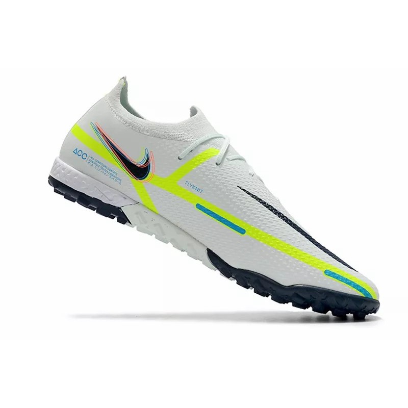 Botas de Fútbol Nike Phantom GT2 Elite TF Verde Claro&Amarillo Fluorescente (#39~#45)
