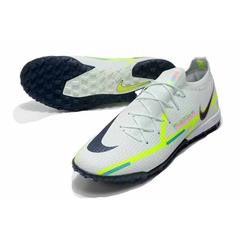 Botas de Fútbol Nike Phantom GT2 Elite TF Verde Claro&Amarillo Fluorescente (#39~#45)