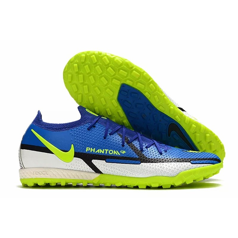 Botas de Fútbol Nike Phantom GT2 Elite TF Azul&Blanco (#39~#45)