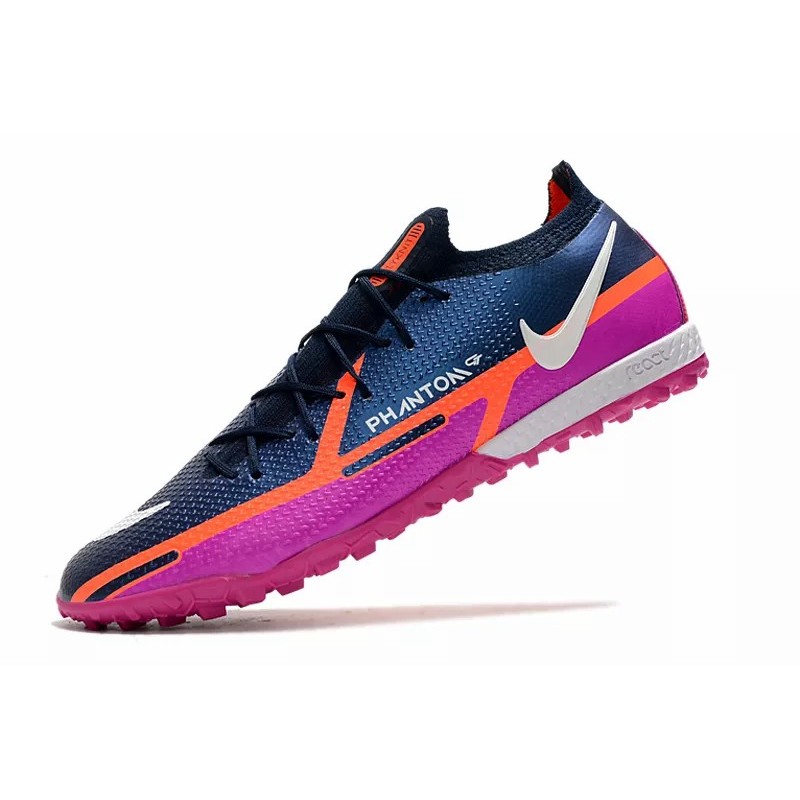 Botas de Fútbol Nike Phantom GT2 Elite TF Azul Marino&Fuchsia (#39~#45)