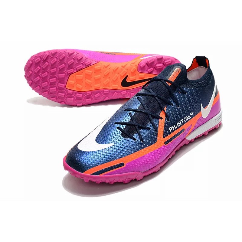 Botas de Fútbol Nike Phantom GT2 Elite TF Azul Marino&Fuchsia (#39~#45)