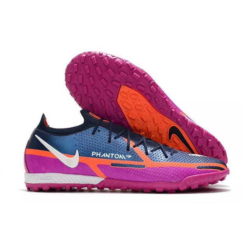 Botas de Fútbol Nike Phantom GT2 Elite TF Azul Marino&Fuchsia (#39~#45)