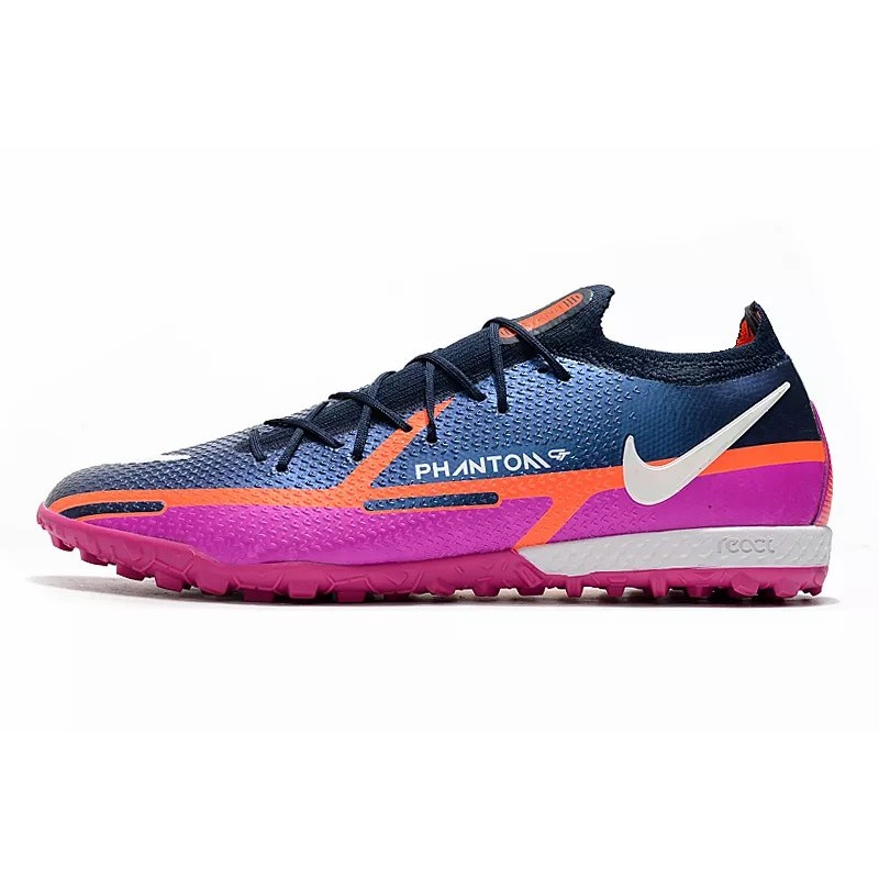 Botas de Fútbol Nike Phantom GT2 Elite TF Azul Marino&Fuchsia (#39~#45)