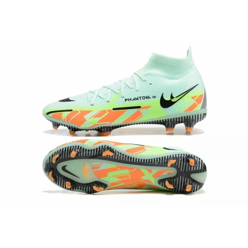 Botas de Fútbol Nike Phantom GT2 Dynamic Fit Elite FG Verde Claro (#39~#45)