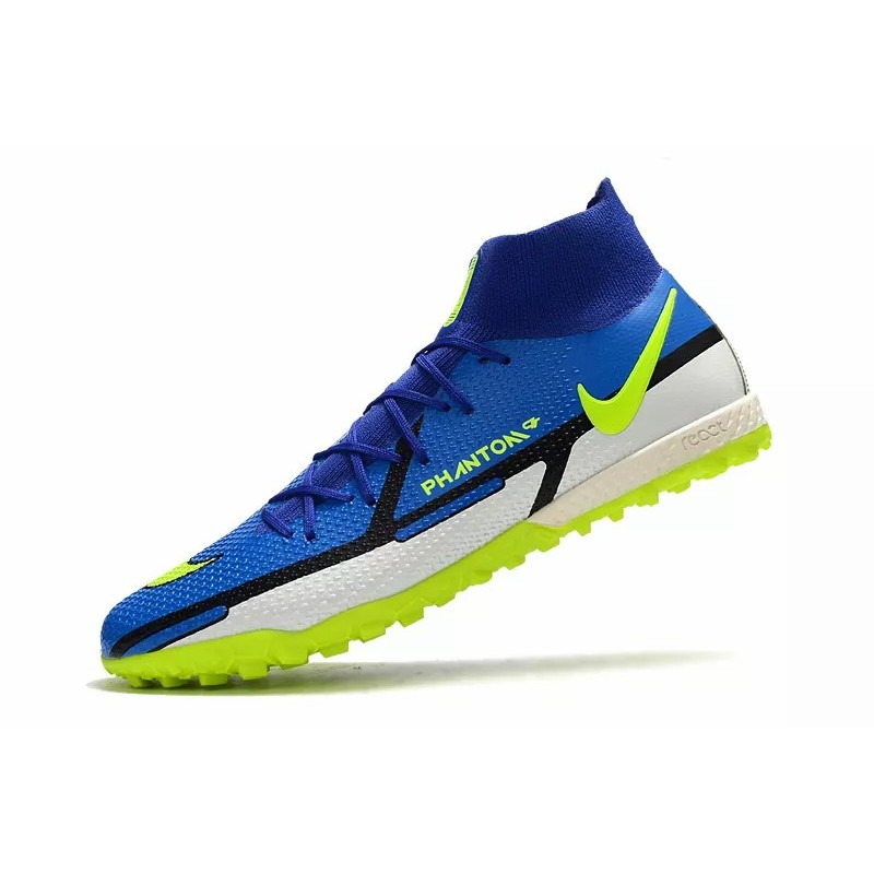 Botas de Fútbol Nike Phantom GT2 Elite Dynamic Fit TF Azul&Blanco (#39~#45)