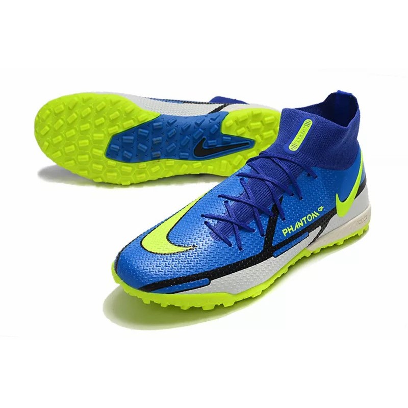 Botas de Fútbol Nike Phantom GT2 Elite Dynamic Fit TF Azul&Blanco (#39~#45)