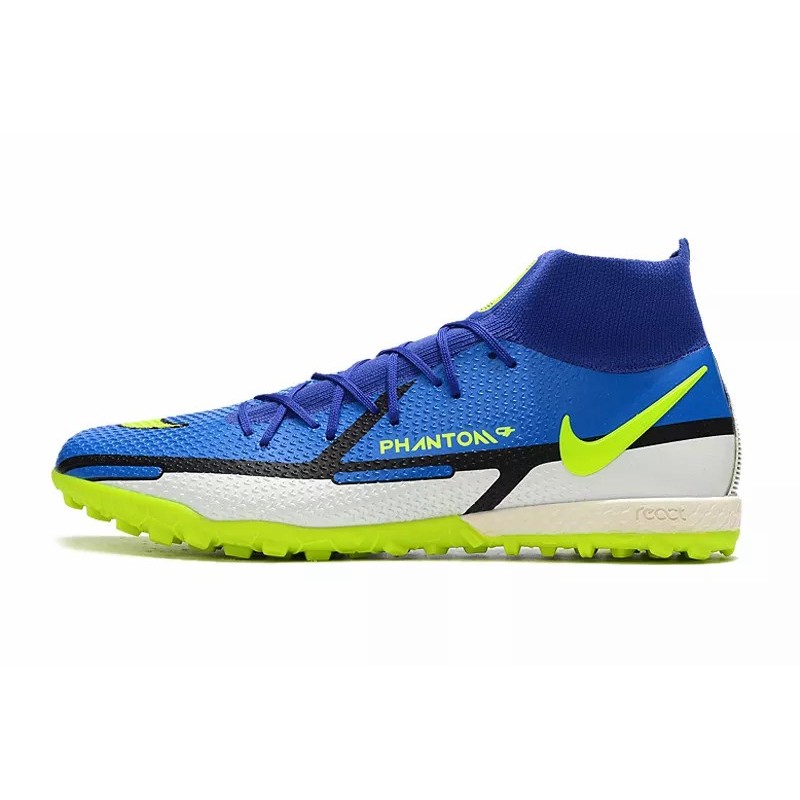 Botas de Fútbol Nike Phantom GT2 Elite Dynamic Fit TF Azul&Blanco (#39~#45)