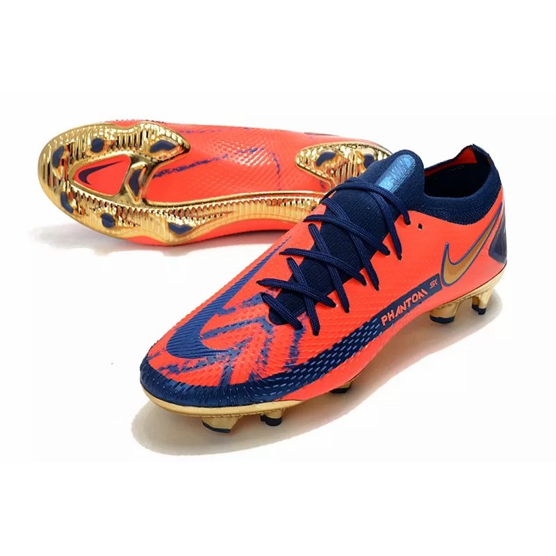 Botas de Fútbol Nike Phantom GT Elite FG Rojo&Azul Marino (#39~#45)