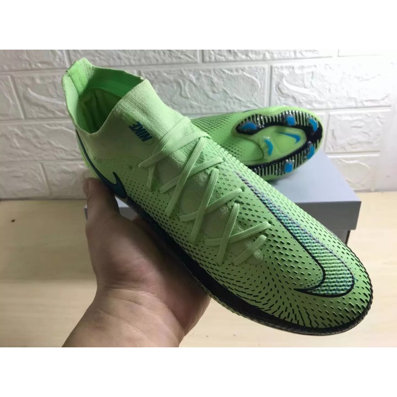 Botas de Fútbol Nike Phantom GT Elite DF FG Verde (#38~#45)