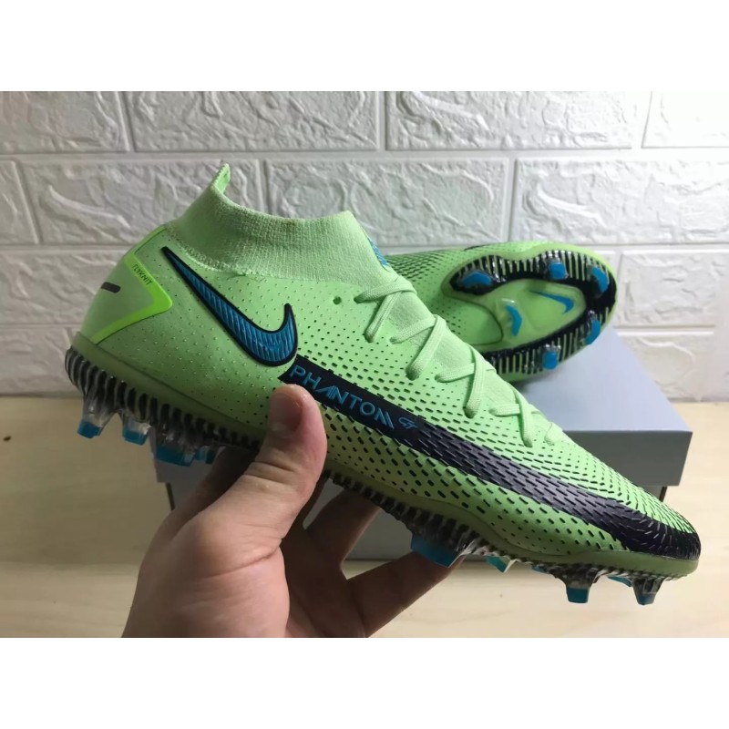 Botas de Fútbol Nike Phantom GT Elite DF FG Verde (#38~#45)
