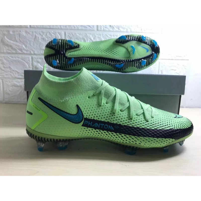 Botas de Fútbol Nike Phantom GT Elite DF FG Verde (#38~#45)