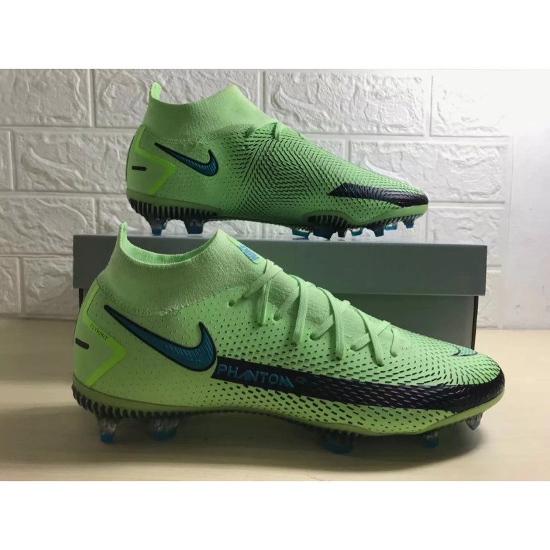 Botas de Fútbol Nike Phantom GT Elite DF FG Verde (#38~#45)