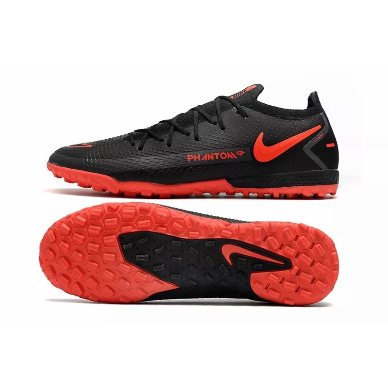 Botas de Fútbol Nike Phantom GT Elite TF Negro&Rojo (#39~#45)