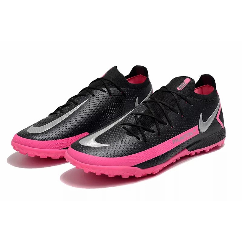 Botas de Fútbol Nike Phantom GT Elite TF Negro&Rosa (#39~#45)