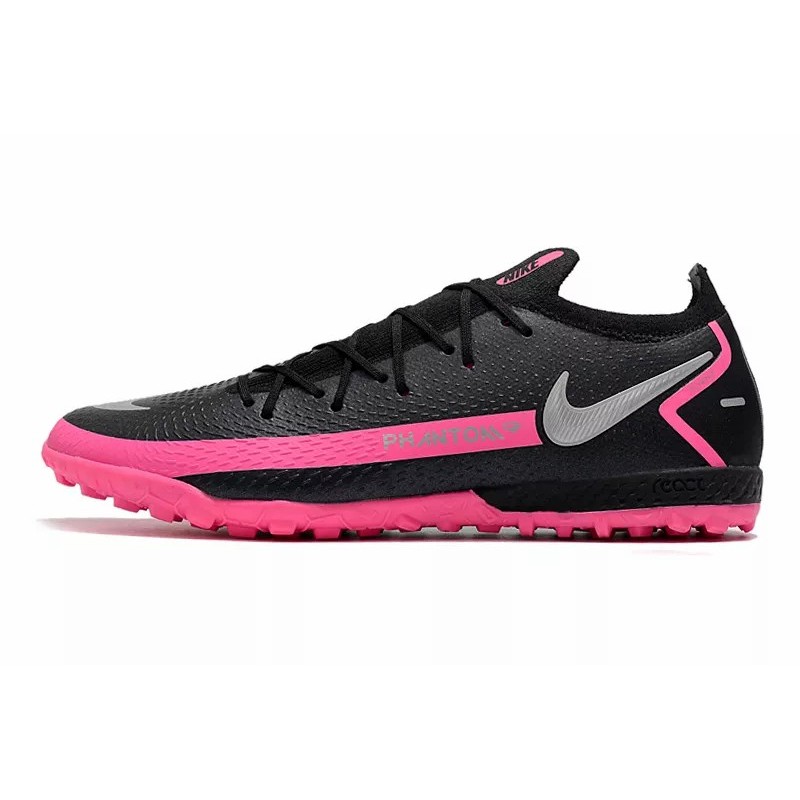 Botas de Fútbol Nike Phantom GT Elite TF Negro&Rosa (#39~#45)