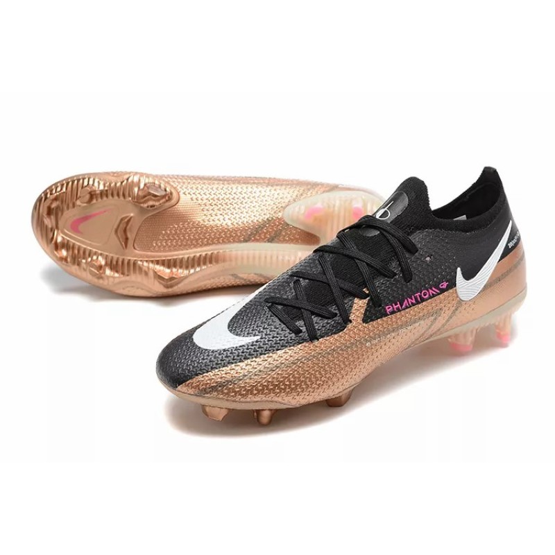Botas de Fútbol Nike Phantom GT Elite FG Negro&Marrón (#39~#45)
