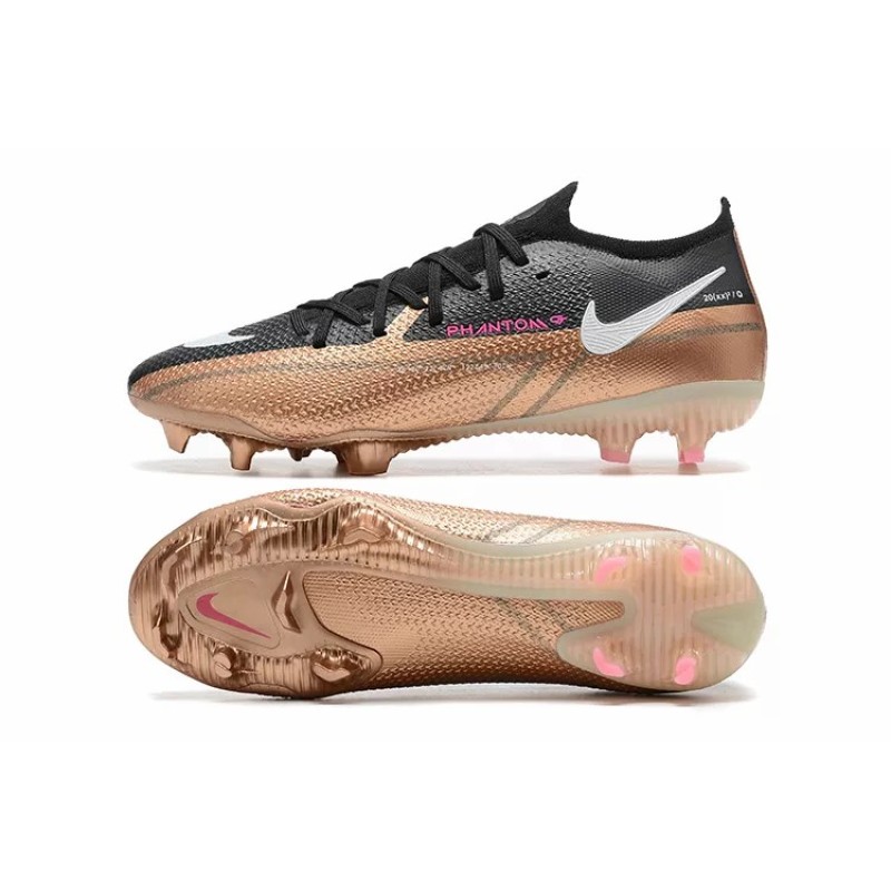 Botas de Fútbol Nike Phantom GT Elite FG Negro&Marrón (#39~#45)