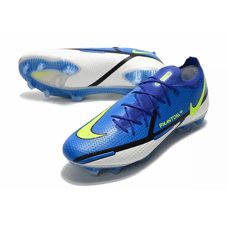 Botas de Fútbol Nike Phantom GT Elite FG Azul&Blanco (#39~#45)