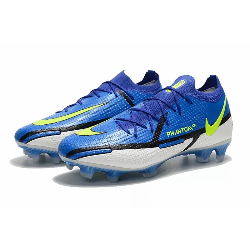 Botas de Fútbol Nike Phantom GT Elite FG Azul&Blanco (#39~#45)