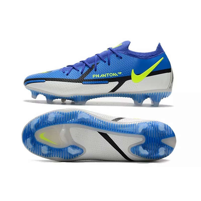 Botas de Fútbol Nike Phantom GT Elite FG Azul&Blanco (#39~#45)