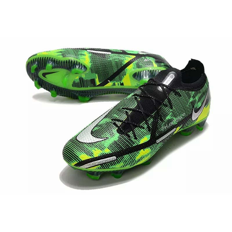 Botas de Fútbol Nike Phantom GT Elite FG Verde&Negro (#39~#45)