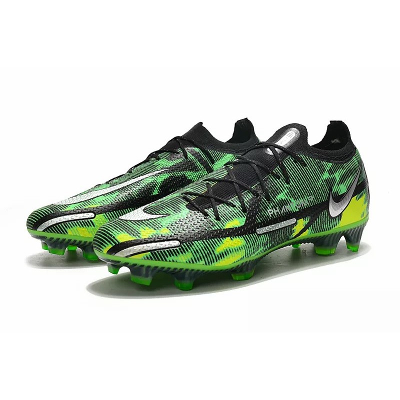 Botas de Fútbol Nike Phantom GT Elite FG Verde&Negro (#39~#45)