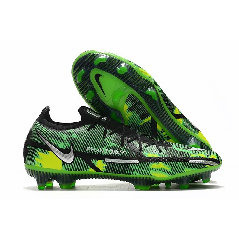 Botas de Fútbol Nike Phantom GT Elite FG Verde&Negro (#39~#45)