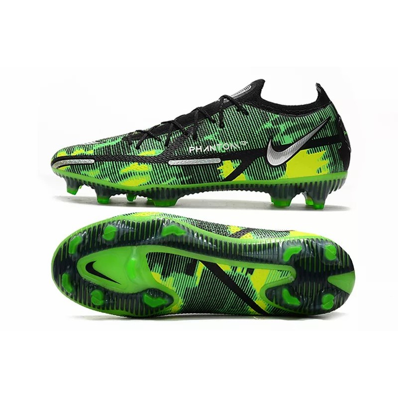Botas de Fútbol Nike Phantom GT Elite FG Verde&Negro (#39~#45)