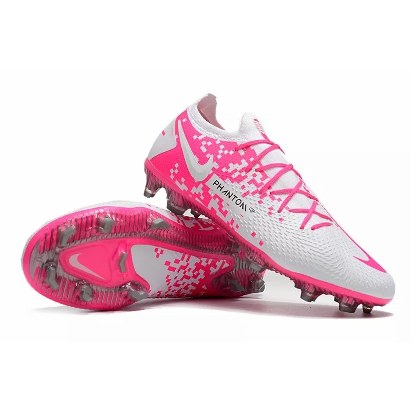 Botas de Fútbol Nike Phantom GT Elite FG Rosa&Blanco (#39~#45)