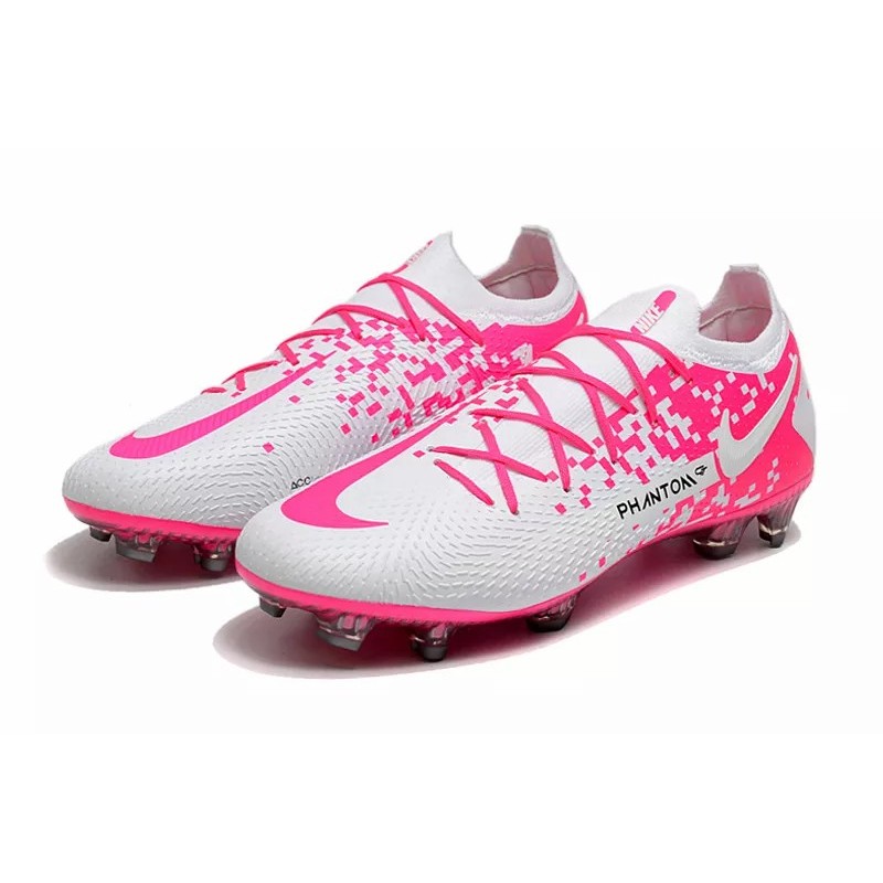 Botas de Fútbol Nike Phantom GT Elite FG Rosa&Blanco (#39~#45)