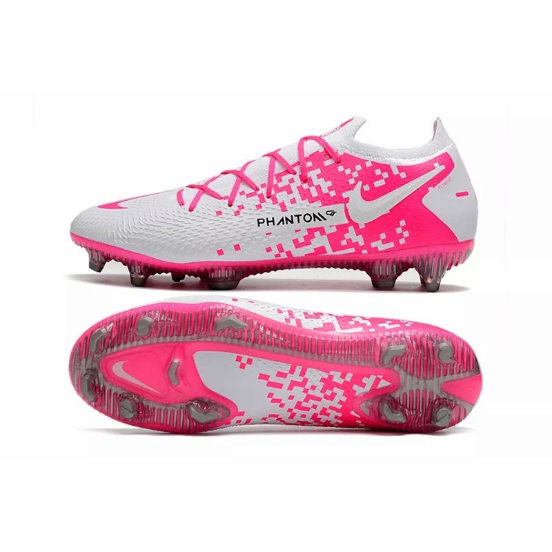 Botas de Fútbol Nike Phantom GT Elite FG Rosa&Blanco (#39~#45)