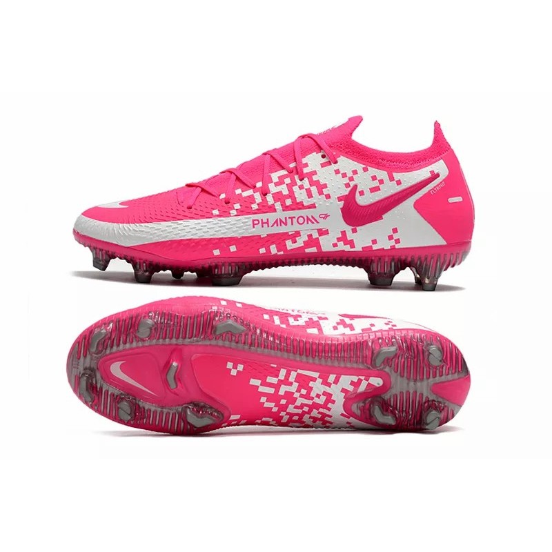 Botas de Fútbol Nike Phantom GT Elite FG Blanco&Rosa (#39~#45)