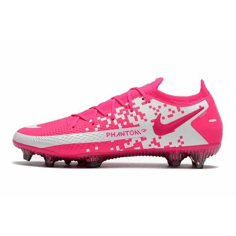 Botas de Fútbol Nike Phantom GT Elite FG Blanco&Rosa (#39~#45)